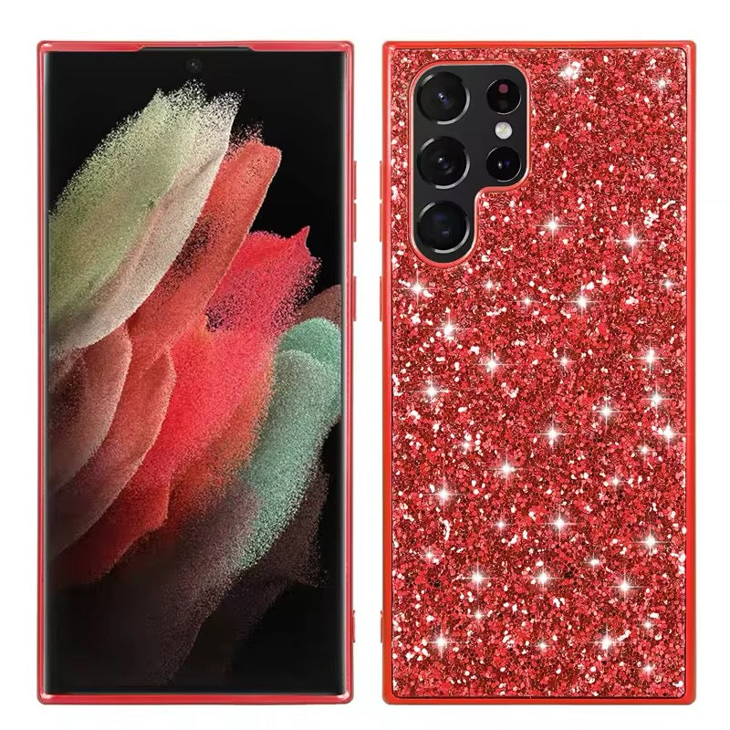 Glitzer Flakes Soft Hülle/Case verschiedene Farben für Samsung Galaxy S25, S25 Plus, S25 Ultra, S24, S24 Plus, S24 Ultra, S24 FE, S23 FE, S23, S23 Plus, S23 Ultra, S22, S22 Plus, S22 Ultra, S21 FE, S21, S21 Plus, S21 Ultra, S20, S20 Plus | ZITOCASES®