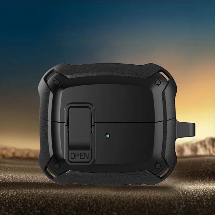 Robuste Outdoor Hülle/Case inkl. Sicherheitsverschluss für Samsung Galaxy Buds 3, 3 Pro | ZITOCASES®