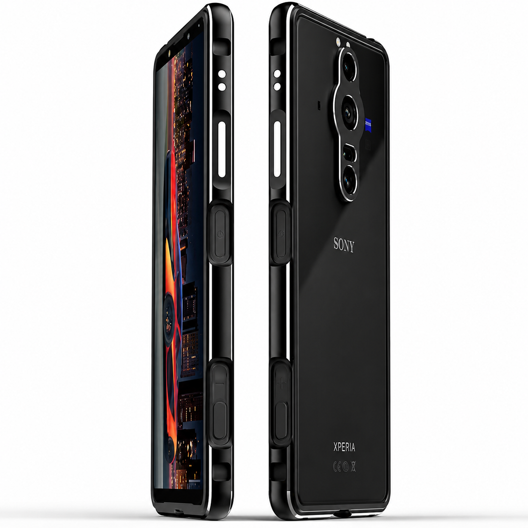 SALE | Sony Xperia Pro I | Aluminium Rahmen/Bumper Hülle/Case (inkl. Kamera Abdeckung) | ZITOCASES®
