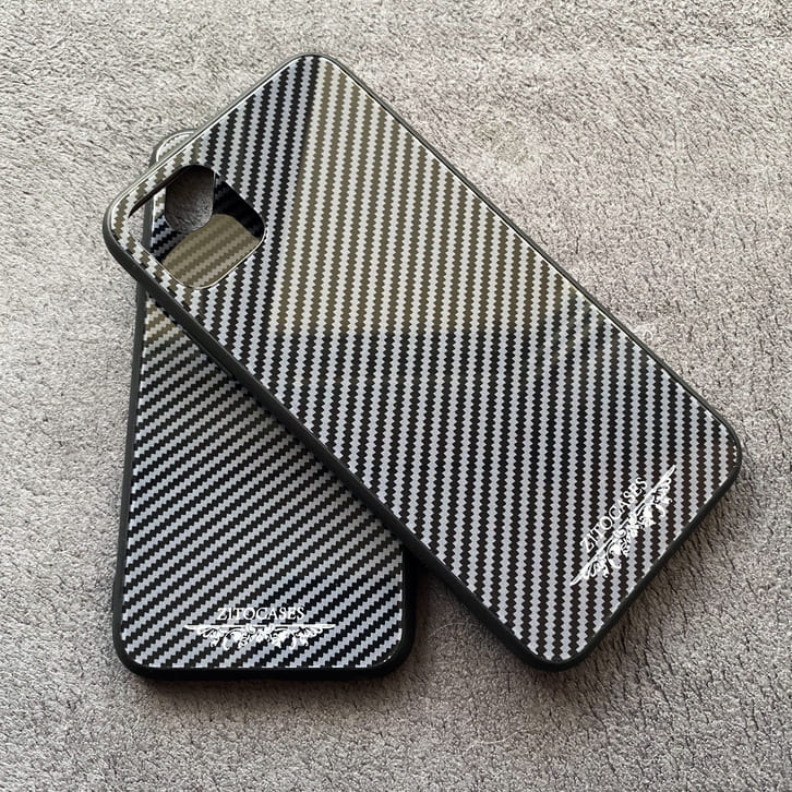 Carbon Panzerglas Hülle/Case für iPhone 16, 16 Plus, 16 Pro, 16 Pro Max, 15, 15 Plus, 15 Pro, 15 Pro Max, 14, 14 Plus, 14 Pro, 14 Pro Max, 13, 13 Pro, 13 Pro Max, 13 Mini, 12, 12 Pro, 12 Pro Max, 12 Mini, SE, 11, 11 Pro, 11 Pro Max, X/XS | ZITOCASES®