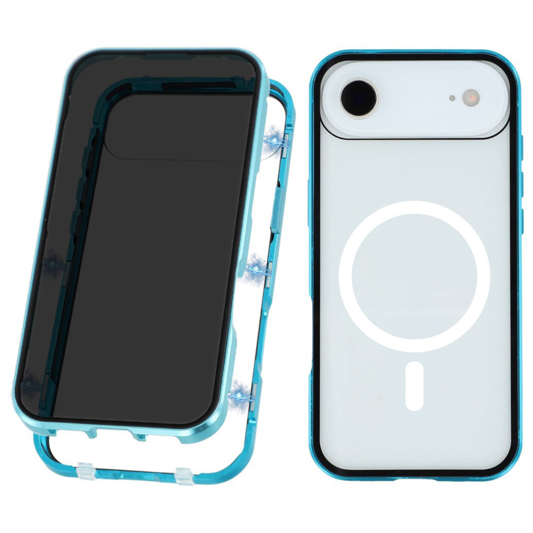 360° MagSafe/Magnet [SICHTSCHUTZ 9H-Glas] Aluminium Vollschutz Hülle/Case für iPhone Air | ZITOCASES®