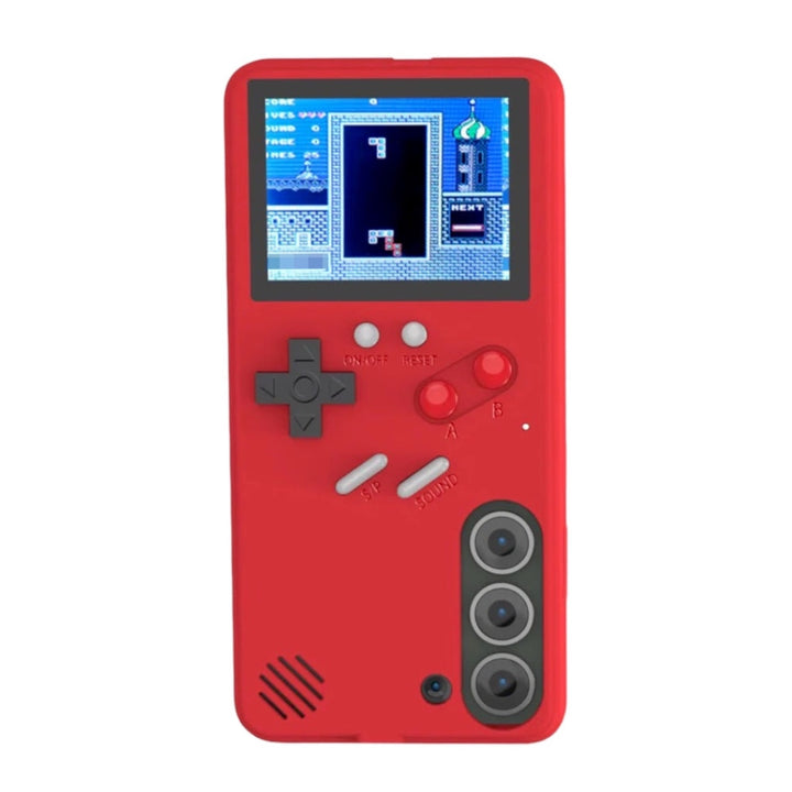 Gaming Hülle/Case inklusive 26 Spiele im Retro Gameboy Look für Samsung | ZITOCASES®