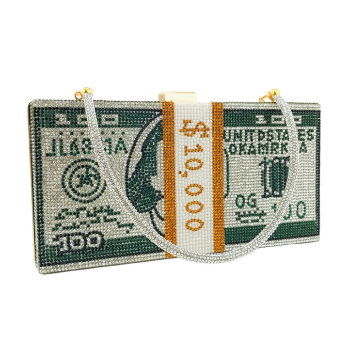 Dollar Design Glitzer/Diamant Clutch/Tasche | ZITOCASES®