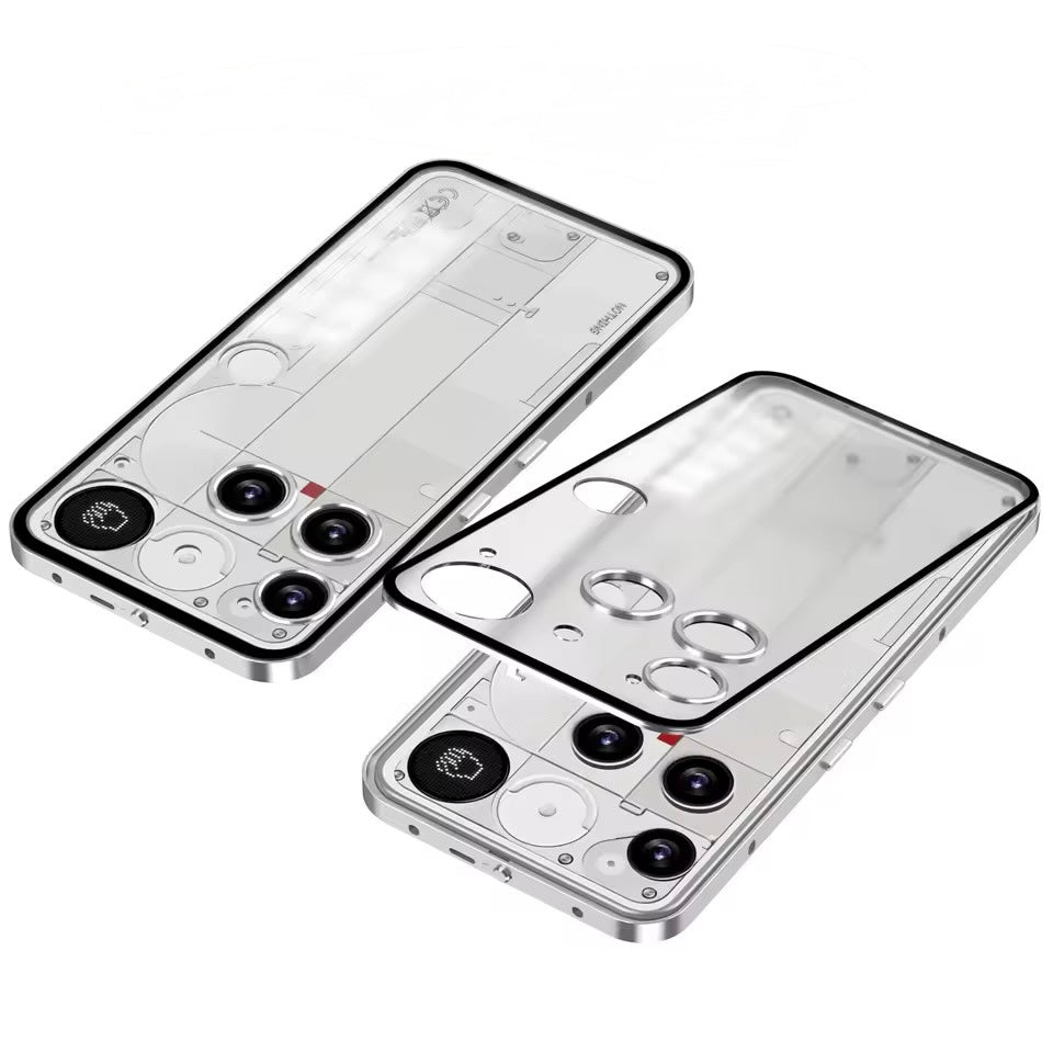 Rahmen/Bumper Aluminium Hülle/Case inkl. Glas Rückseite für Nothing Phone (3), (3a), (3a) Pro, (2), (2a), (2a) Plus, (1), CMF Phone 1, CMF Phone 2 Pro | ZITOCASES®