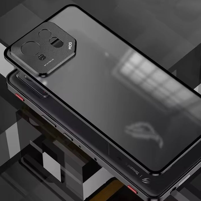 Edelstahl/Panzerglas Hülle/Case für Asus ROG Phone 9, 9 Pro, 8, 8 Pro, 7 Ultimate, 7, 6D, 6D Ultimate, 6, 6 Pro, 5s, 5s Pro, 5, 5 Ultimate, 3, 2 | ZITOCASES®