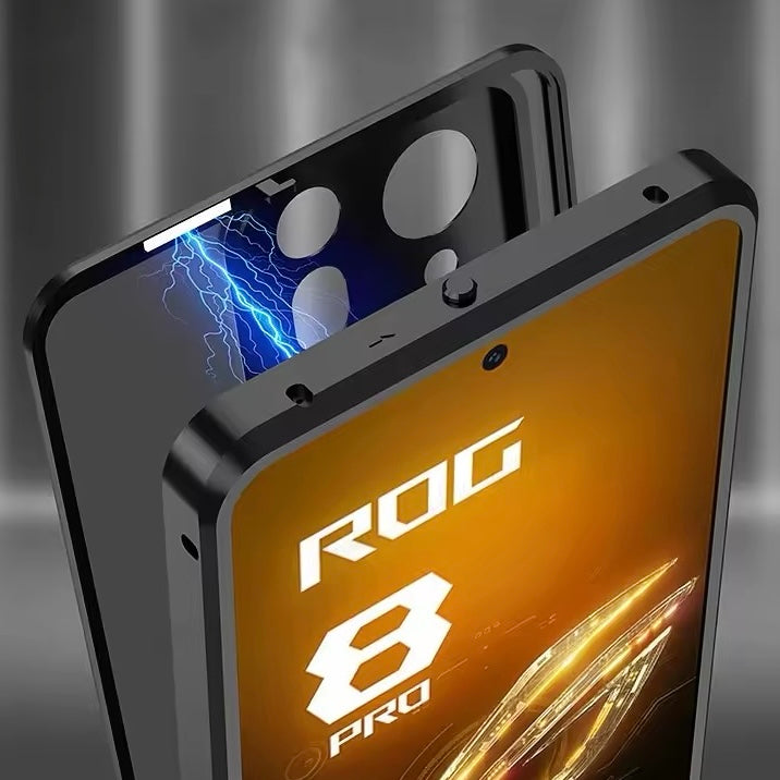 Edelstahl/Panzerglas Hülle/Case für Asus ROG Phone 9, 9 Pro, 8, 8 Pro, 7 Ultimate, 7, 6D, 6D Ultimate, 6, 6 Pro, 5s, 5s Pro, 5, 5 Ultimate, 3, 2 | ZITOCASES®