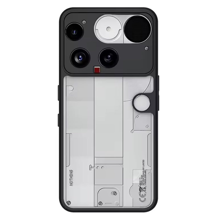RankOne Hülle Für CMF Phone 1 (6.67 Zoll) – Stoßfeste Silikonhülle Mit CD-Muster, TPU-Material, Gelb, Mit Rundumschutz