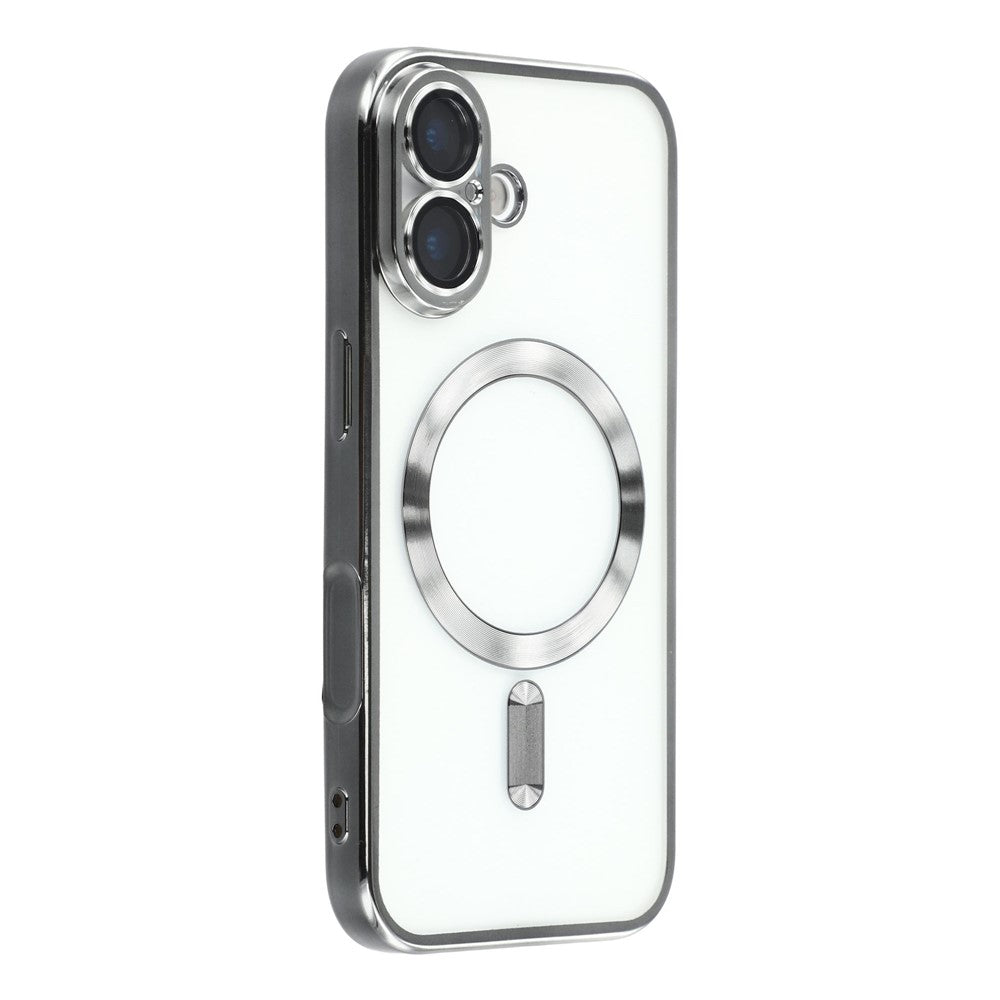 Transparente/Chrom MagSafe/Magnet Silikon Hülle/Case für iPhone 17 | ZITOCASES®