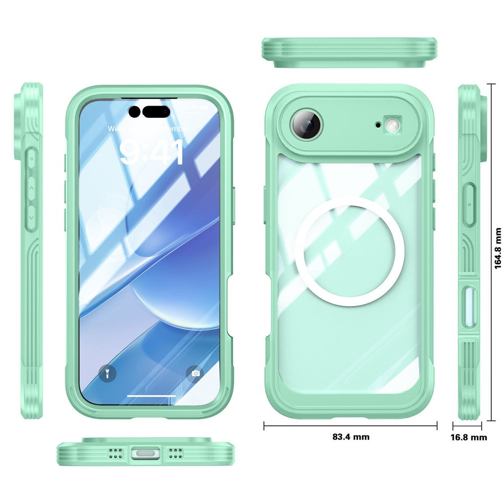 Stoßfeste MagSafe/Magnet Silikon Vollschutz Hülle/Case für iPhone Air | ZITOCASES®