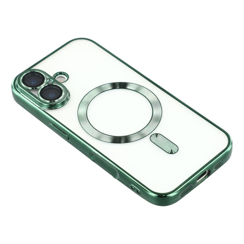 Transparente/Chrom MagSafe/Magnet Silikon Hülle/Case für iPhone 17 | ZITOCASES®