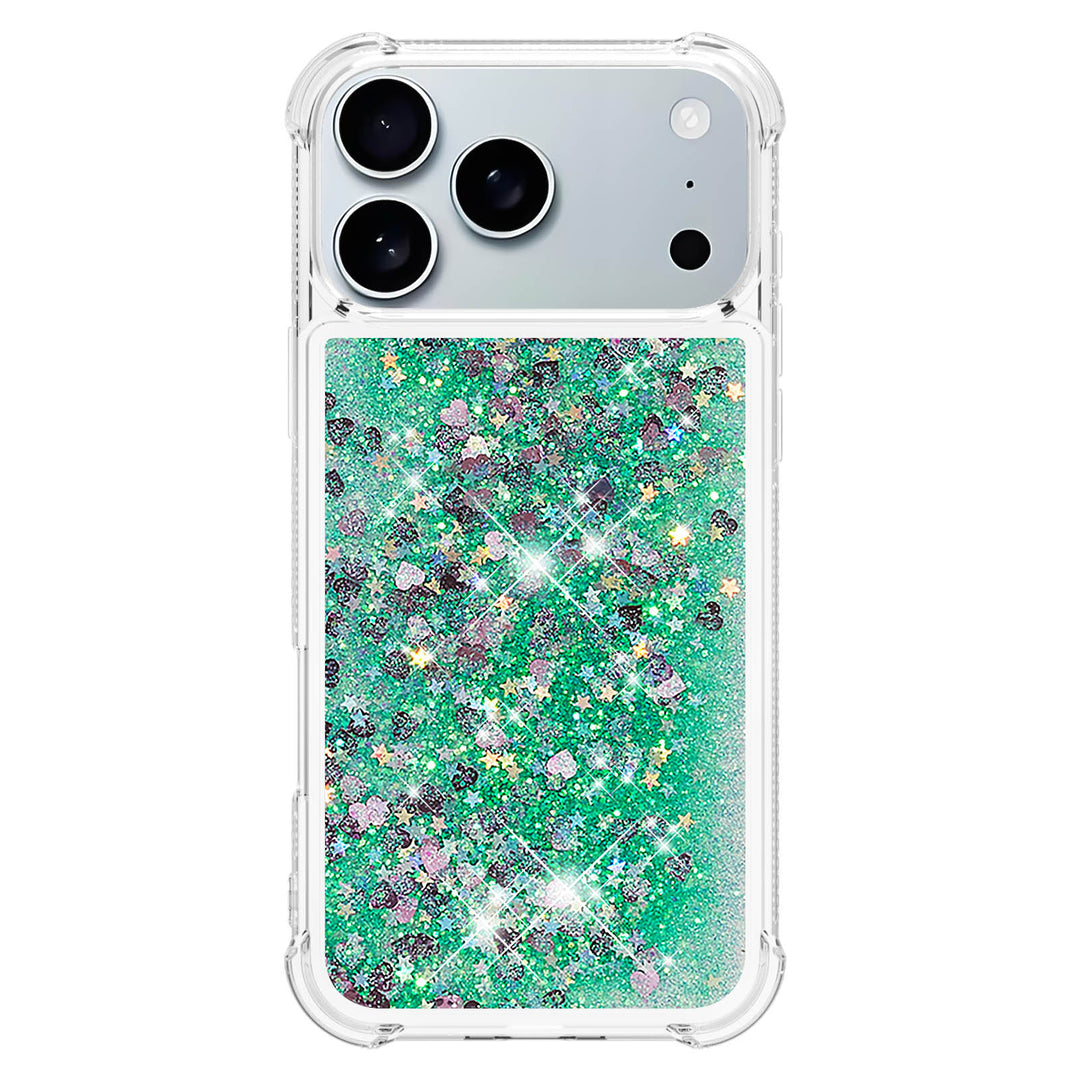 Liquid Schwimmende Glitzer Flakes Hülle/Case für iPhone 17 Pro, 17 Pro Max | ZITOCASES®