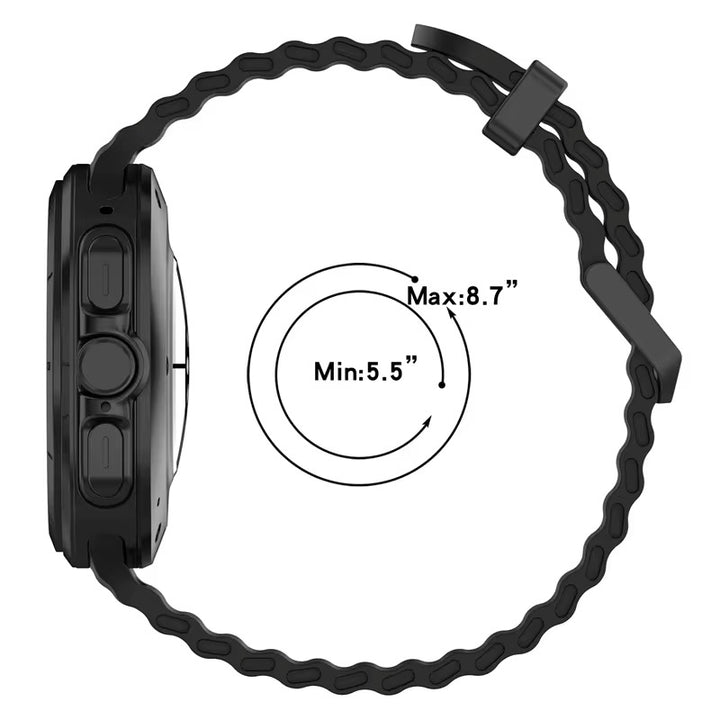 2-in-1 Outdoor-Gehäuse Vollschutz Hülle/Case inkl. Silikon Armband für alle Samsung Smartwatch Modelle | ZITOCASES®