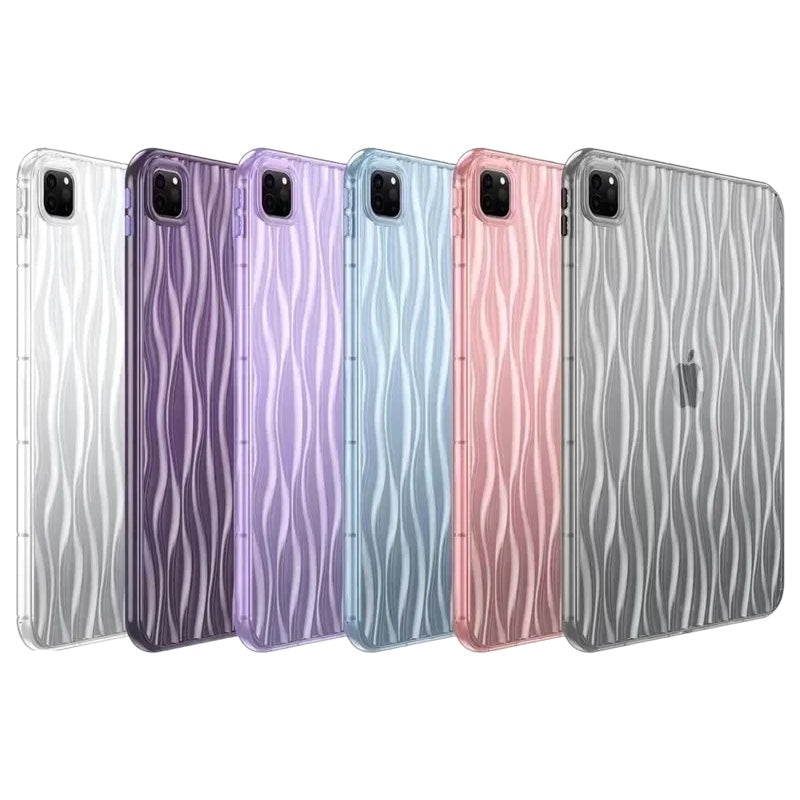 Wellen Silikon Hülle/Case für iPad, Mini, Pro, Air | ZITOCASES®