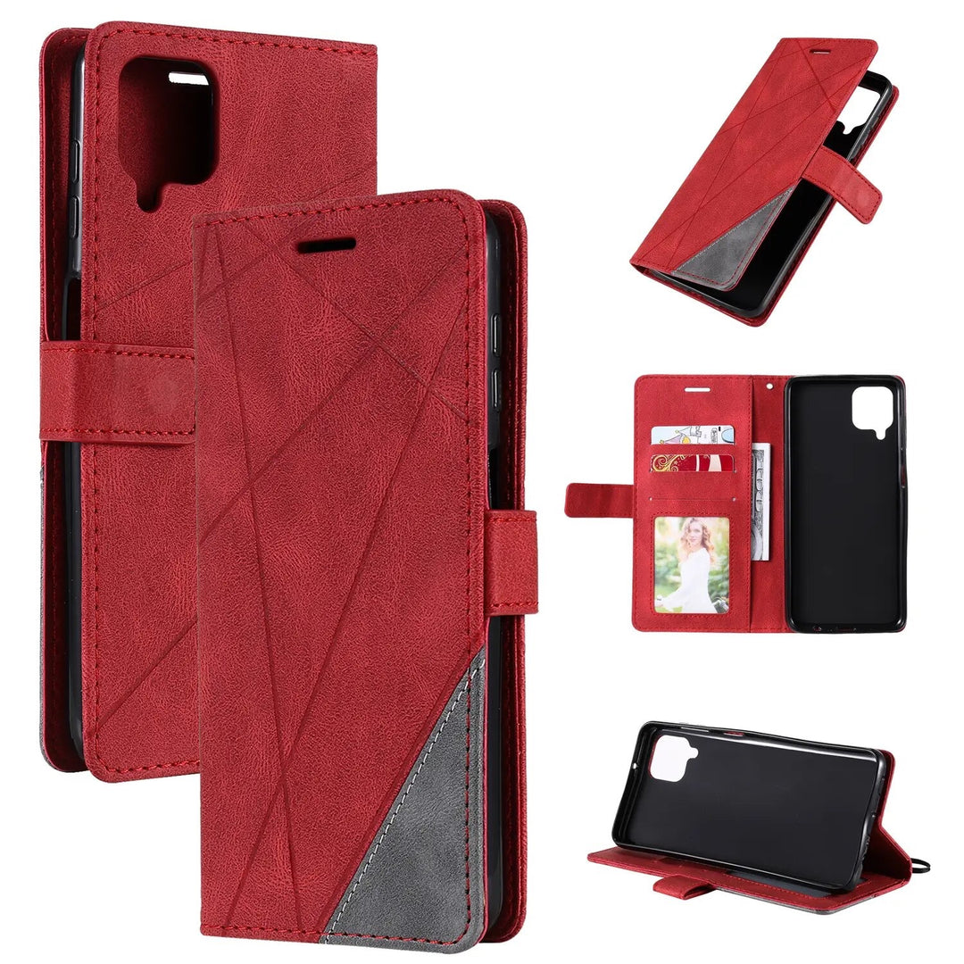 Zweifarbige Kunstleder Klapp Hülle/Flip Case für Realme GT 6, 6T, NEO 5, 3T, 3, 2, Master Edition, Narzo 50, 30, X50, X2 Pro, X2, C55, C51, C35, C33 C31, C30, C25Y, C21Y, C11, 12 Pro Plus, 12 Plus, 12 Pro, 12, 9 Pro Plus, 9 Pro, 9i, 8 Pro, 8i, 8 | ZITOCASES®