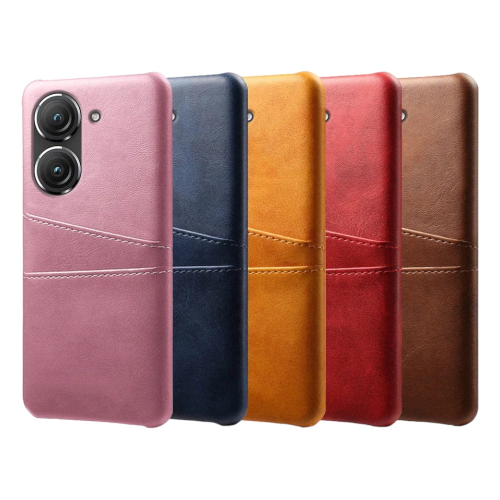 Kunstleder Optik Hülle/Case mit Kartenfach für Asus ZenFone 11 Ultra, 10, 9, 8, 7 Pro, 6 | ZITOCASES®