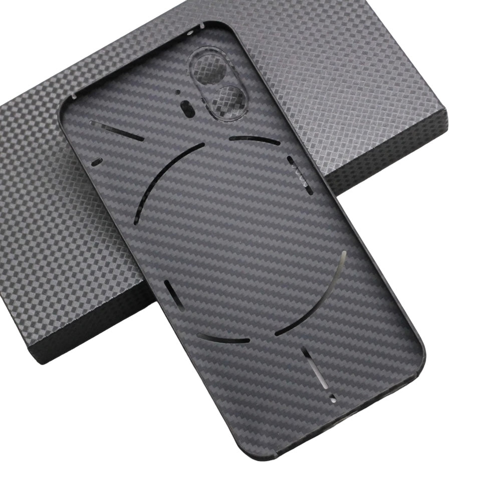 Ultra dünne 0,3mm Carbon Hülle/Case für Nothing Phone (3a), (3a) Pro, (2), (2a), (2a) Plus, (1), CMF Phone 1 | ZITOCASES®