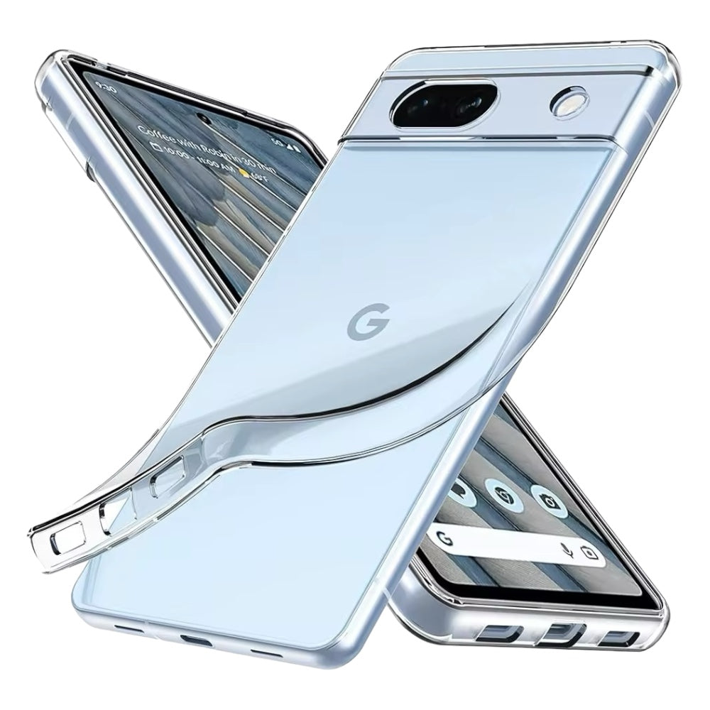 Transparente 1,5mm Soft Hülle/Case für Google Pixel 9, 9 Pro, 9 Pro XL, 9A, 8, 8 Pro, 8A, 7, 7 Pro, 7A, 6, 6A, 6 Pro, 5, 4, 4 XL, 4A, 3, 3 Xl, 3A, 3A XL | ZITOCASES®