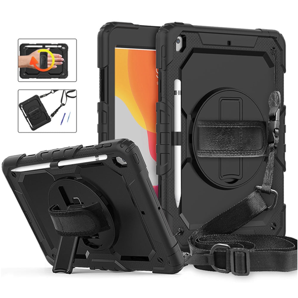 Dreiteilige Outdoor/Airbag Soft Hülle/Case inkl. Gurt für iPad, Mini, Pro, Air | ZITOCASES®