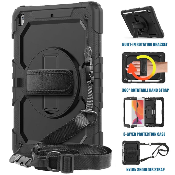 Dreiteilige Outdoor/Airbag Soft Hülle/Case inkl. Gurt für iPad, Mini, Pro, Air | ZITOCASES®