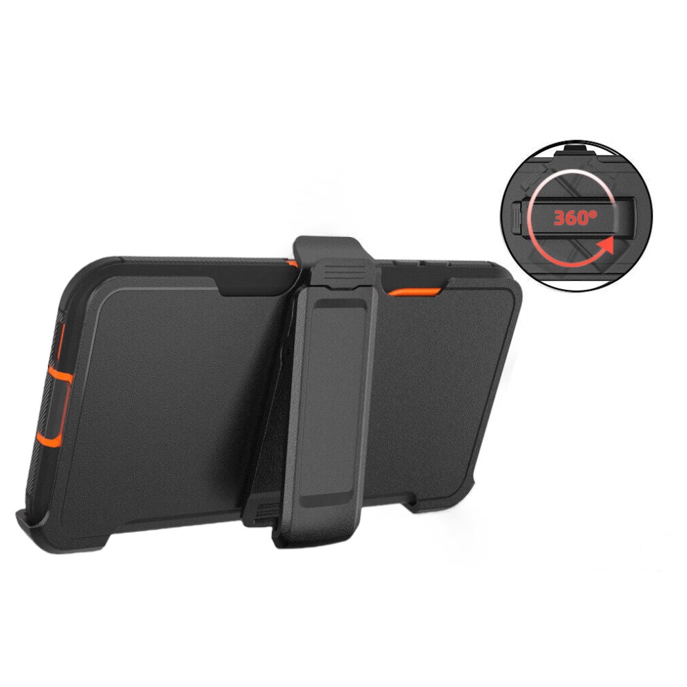 Vierteilige Outdoor Hülle/Case inkl. Clip/Auflage für Samsung Galaxy S25, Note-Serie | ZITOCASES®