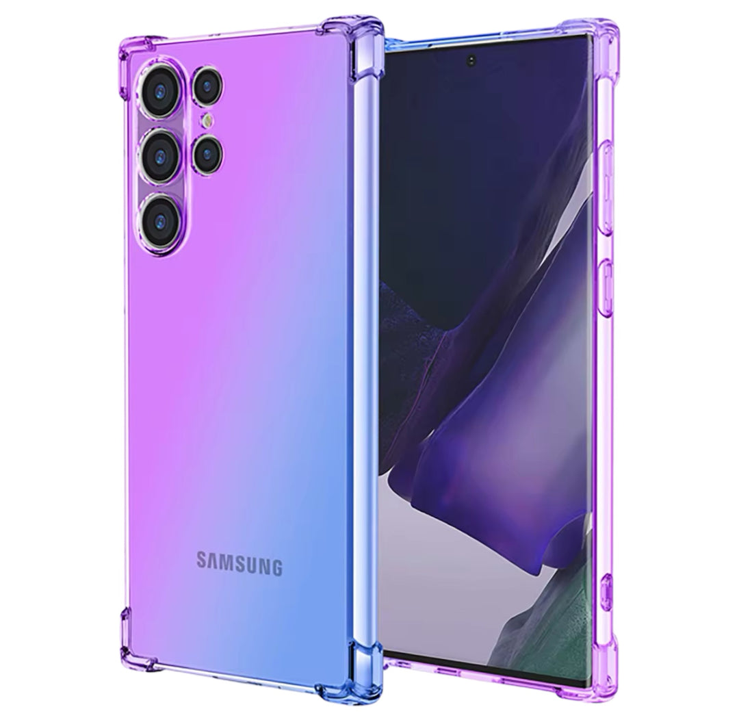 SALE | Samsung Galaxy S24 Ultra | Regenbogen Airbag Soft Hülle/Case | ZITOCASES®
