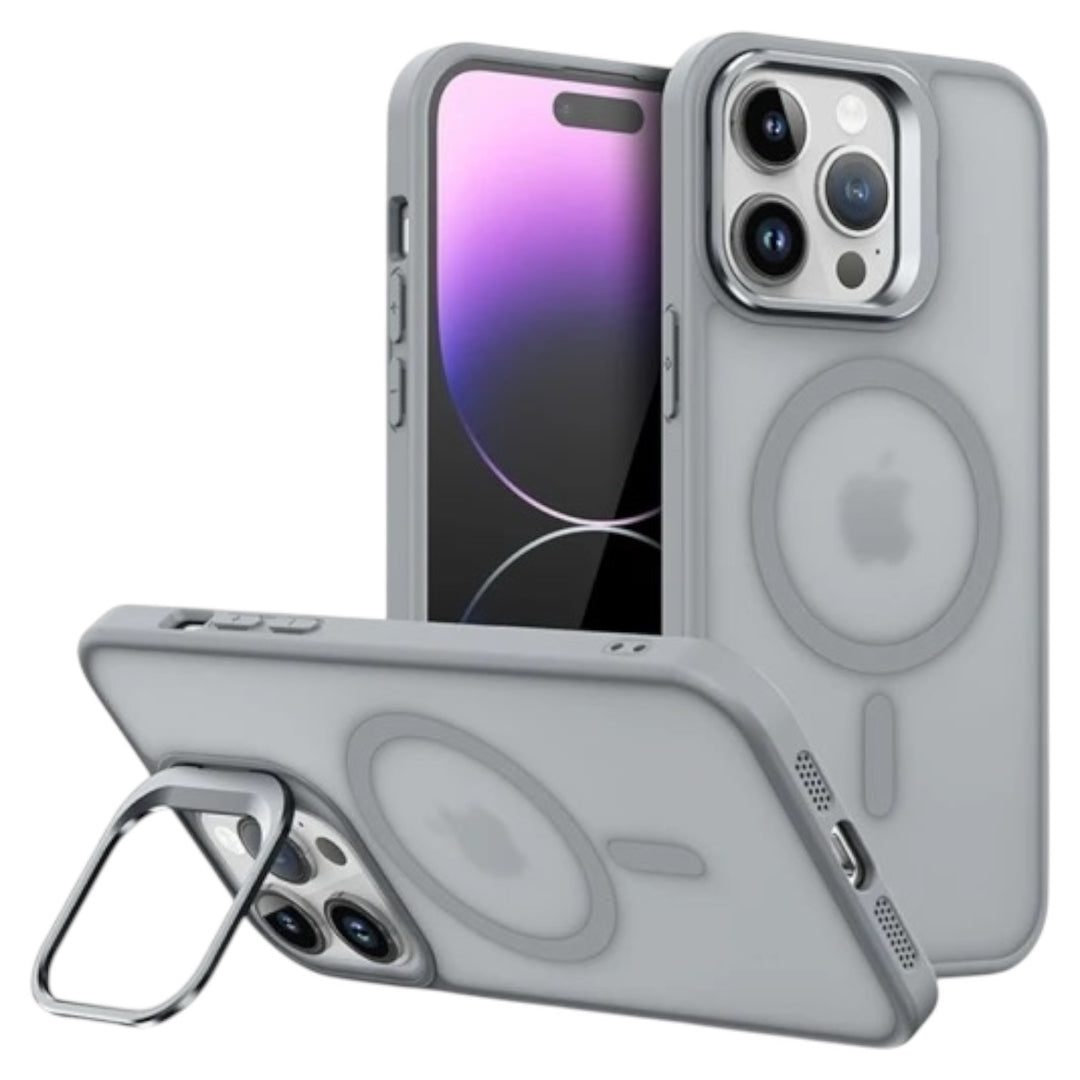 SALE | iPhone 16 Pro Max | Matte Transparente MagSafe/Magnet Hülle/Case inkl. Ständer/Auflage | ZITOCASES®