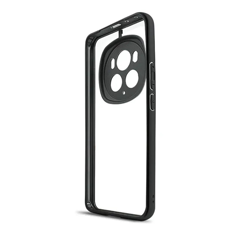 SALE | Honor Magic 6 Pro | Transparente Silikon/Plastik Hülle/Case mit buntem Rahmen | ZITOCASES®