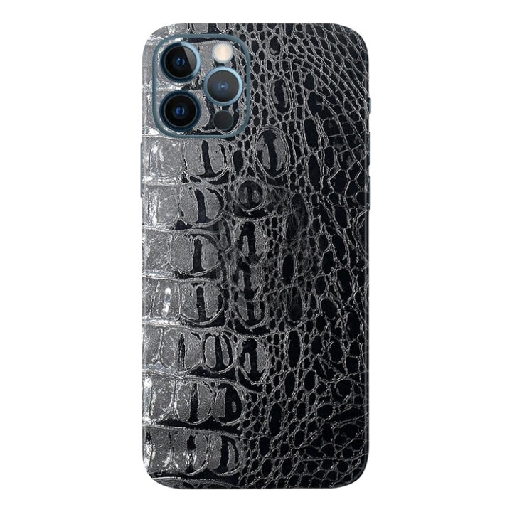 Krokodil-Leder Optik Backcover/Rückseite Schutzfolie/Skin für iPhone | ZITOCASES®