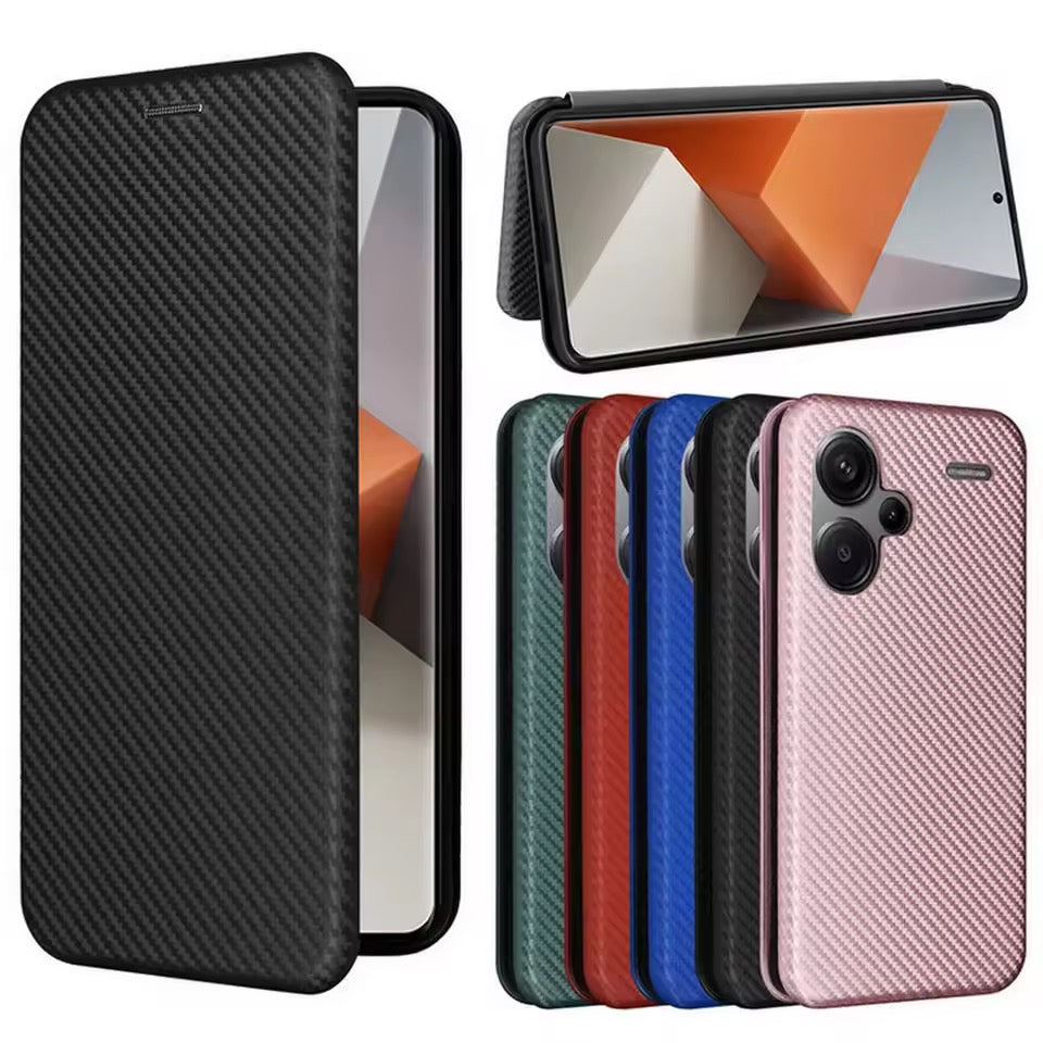 SALE | Samsung Galaxy S25 Edge | Carbon Optik Klapp Hülle/Flip Case | ZITOCASES®