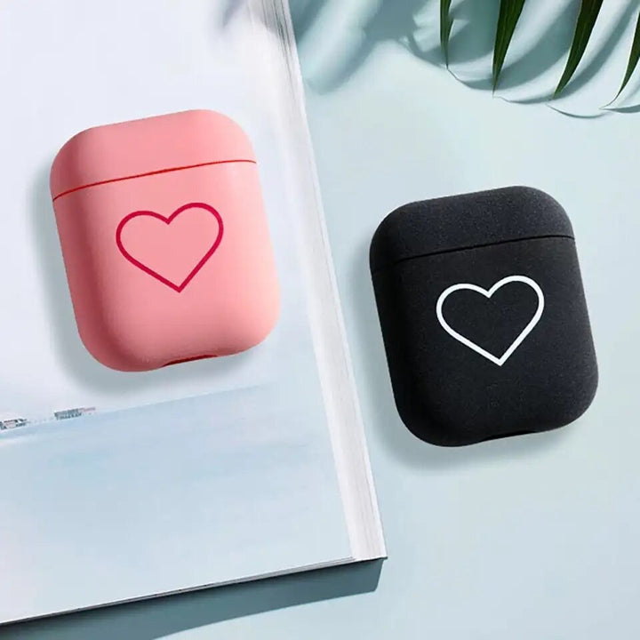 Herz Motiv Silikon Hülle/Case für AirPods 1, 2, 3, 4 | ZITOCASES®