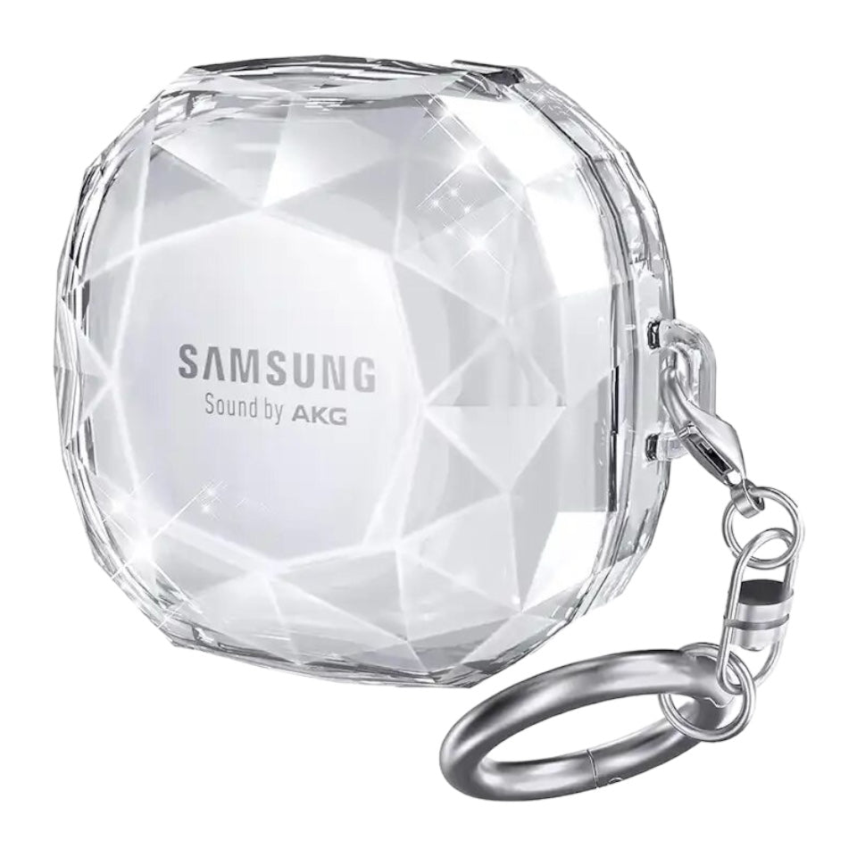 Transparente Diamant Optik Hülle/Case für Samsung Galaxy Buds FE, Pro, Live, 2, 2 Pro | ZITOCASES®