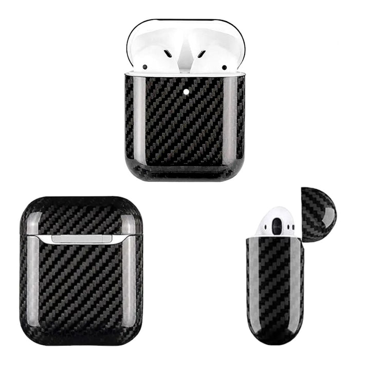 Carbon Optik Plastik Hülle/Case für AirPods 1, 2, 3, 4 | ZITOCASES®