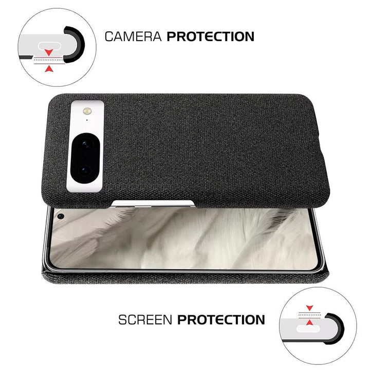 SALE | Google Pixel 8 | Stoff überzogene Soft Hülle/Case | ZITOCASES®