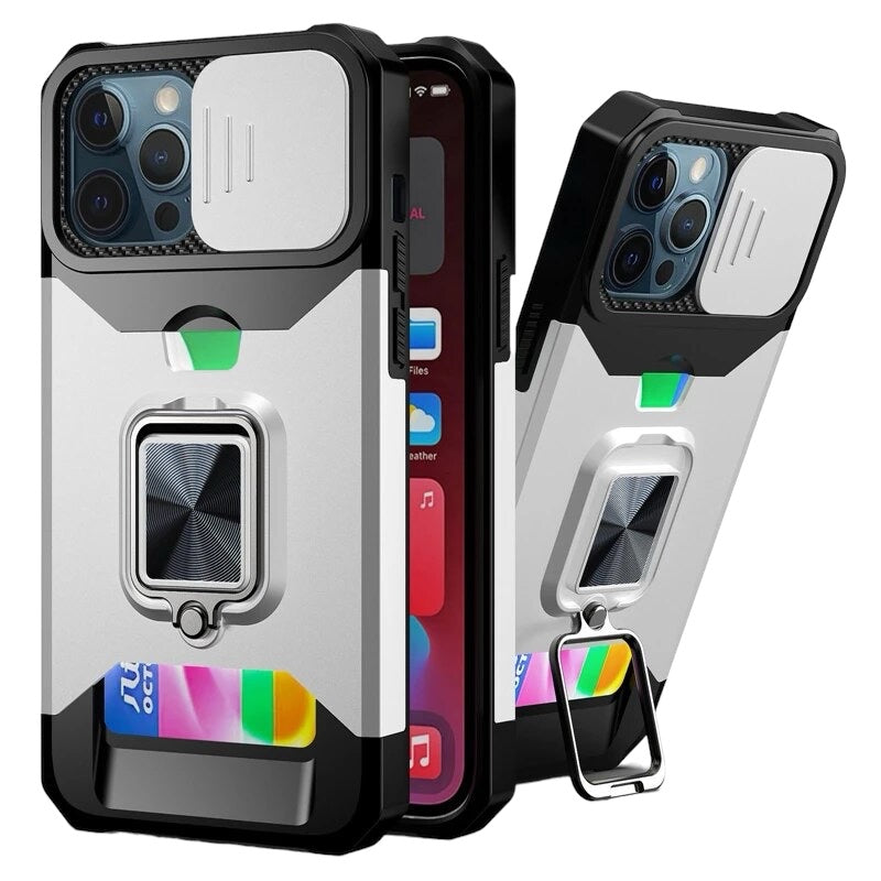 Kamera Schutz Outdoor/Magnet Kartenfach Hülle/Case für iPhone 16-Serie | ZITOCASES®