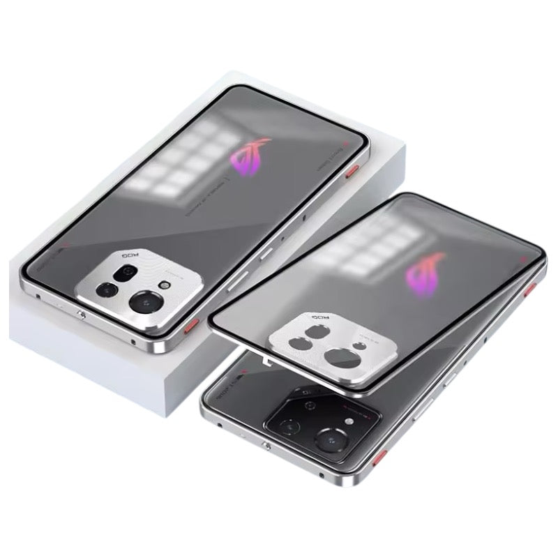 Edelstahl/Panzerglas Hülle/Case für Asus ROG Phone 8, 8 Pro, 7 Ultimate, 7, 6D, 6D Ultimate, 6, 6 Pro, 5s, 5s Pro, 5, 5 Ultimate, 3, 2 | ZITOCASES®