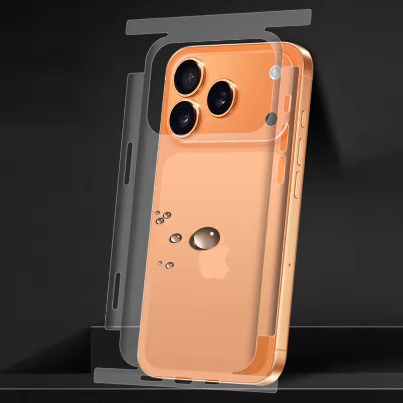 iPhone Transparente/Matte Backcover/Rückseite + Rahmen/Gehäuse Schutzfolie | ZITOCASES®