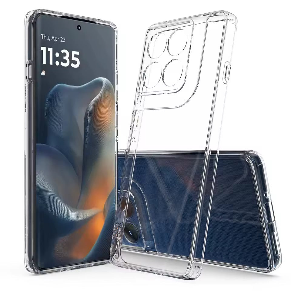 SALE | Motorola Edge 60 Pro | Transparente Silikon Hülle/Case | ZITOCASES®