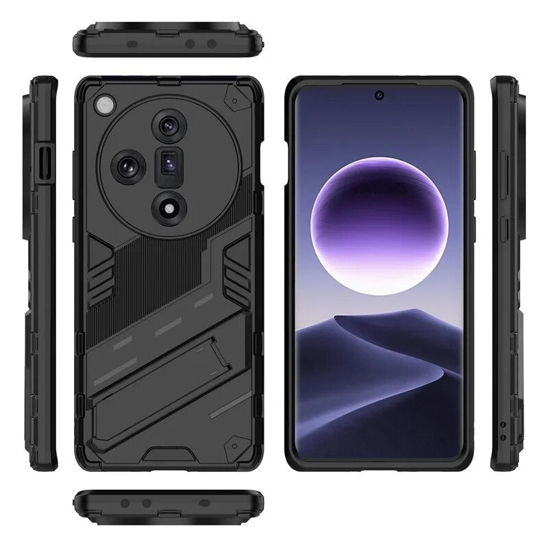 Robuste Outdoor Hülle/Case inkl. Ständer/Auflage für Oppo Reno 13, 13 Pro, 12, 12 Pro, 11, 11 Pro, 10, 10 Pro, 9, 9 Pro, 9 Pro Plus, 8, 8T, 8 Pro, 7 A16, A16S, A54, R9 Plus, R11, R11 Plus, R15, R15 Pro, Find X8, X8 Pro, X7, X7 Ultra, X6, X6 Pro, X5 | ZITOCASES®