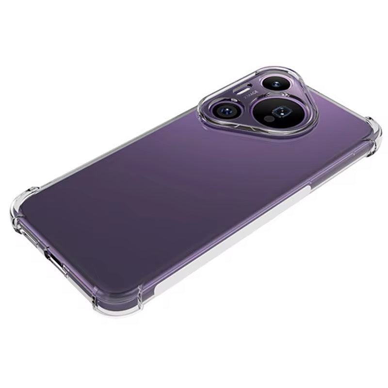 Transparente Airbag Silikon Hülle/Case für Huawei Pura 70, 70 Pro, 70 Ultra, P60 Pro, P50, P50 Pro, P40, P40 Pro, P40 Lite, P30, P30 Lite, P30 Pro, P20, P20 Lite, P20 Pro, Mate 60 Pro, 50 Pro, 40 Pro, 30 Pro, 20, 20 Lite, 20 Pro, Nova 12s, 12i, 12 SE | ZITOCASES®