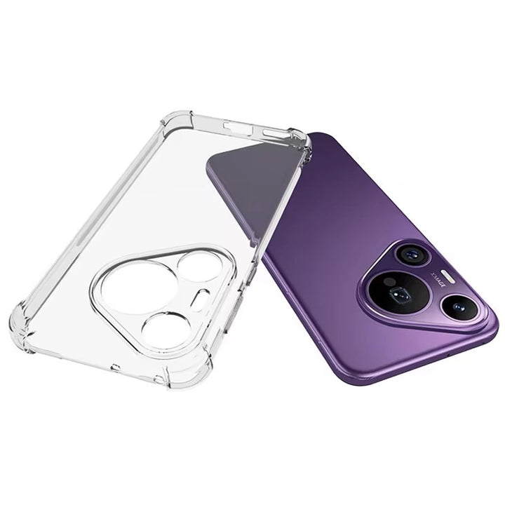 Transparente Airbag Silikon Hülle/Case für Huawei Pura 70, 70 Pro, 70 Ultra, P60 Pro, P50, P50 Pro, P40, P40 Pro, P40 Lite, P30, P30 Lite, P30 Pro, P20, P20 Lite, P20 Pro, Mate 60 Pro, 50 Pro, 40 Pro, 30 Pro, 20, 20 Lite, 20 Pro, Nova 12s, 12i, 12 SE | ZITOCASES®