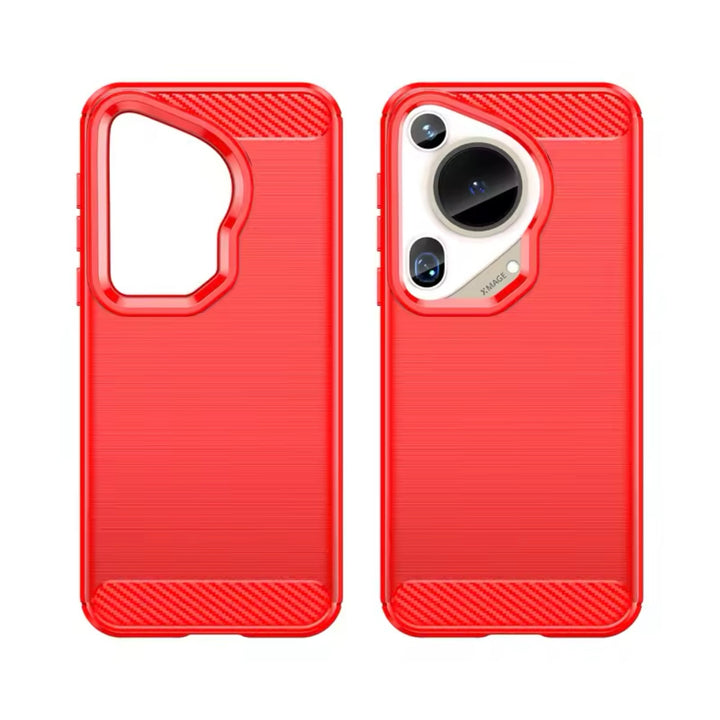 Edle Carbon Akzente Soft Hülle/Case verschiedene Farben für Huawei Pura 70, 70 Pro, 70 Ultra, P60 Pro, P50, P50 Pro, P40, P40 Pro, P40 Lite, Mate 60 Pro, 50 Pro, 40 Pro, Nova 12s, 12i, 12 SE | ZITOCASES®