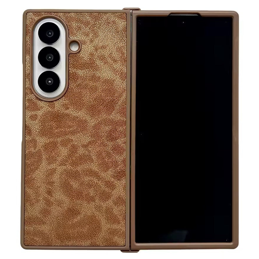 SALE | Samsung Galaxy Z Fold 7 | Kunstleder Leopard Hülle/Case | ZITOCASES®