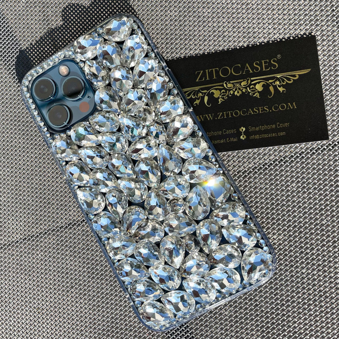 3D Diamant Hülle/Case für iPhone 16, 16 Plus, 16 Pro, 16 Pro Max, 16e, 15, 15 Plus, 15 Pro, 15 Pro Max, 14, 14 Plus, 14 Pro, 14 Pro Max, 13, 13 Pro, 13 Pro Max, 13 Mini, 12, 12 Pro, 12 Pro Max, 12 Mini, SE, 11, 11 Pro, 11 Pro Max | ZITOCASES®