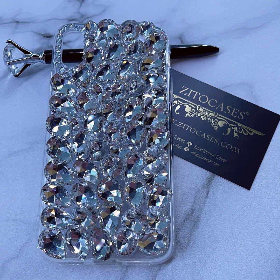 3D Diamant Hülle/Case für iPhone 16, 16 Plus, 16 Pro, 16 Pro Max, 15, 15 Plus, 15 Pro, 15 Pro Max, 14, 14 Plus, 14 Pro, 14 Pro Max, 13, 13 Pro, 13 Pro Max, 13 Mini, 12, 12 Pro, 12 Pro Max, 12 Mini, SE, 11, 11 Pro, 11 Pro Max | ZITOCASES®