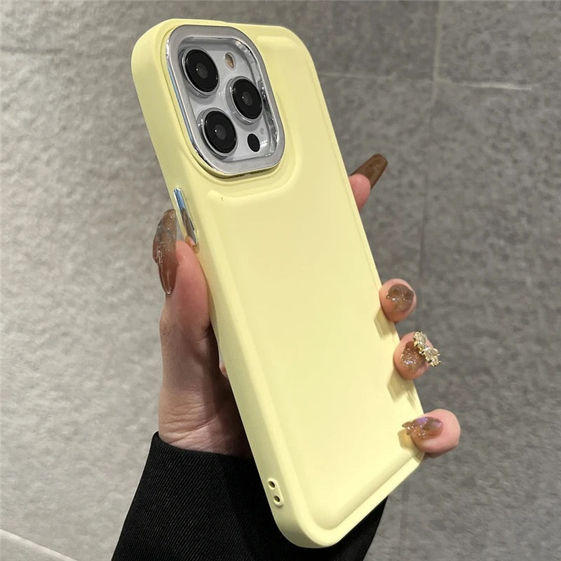 Bunte 3D Chrom Akzente Soft Hülle/Case für iPhone 16 -Serie | ZITOCASES®