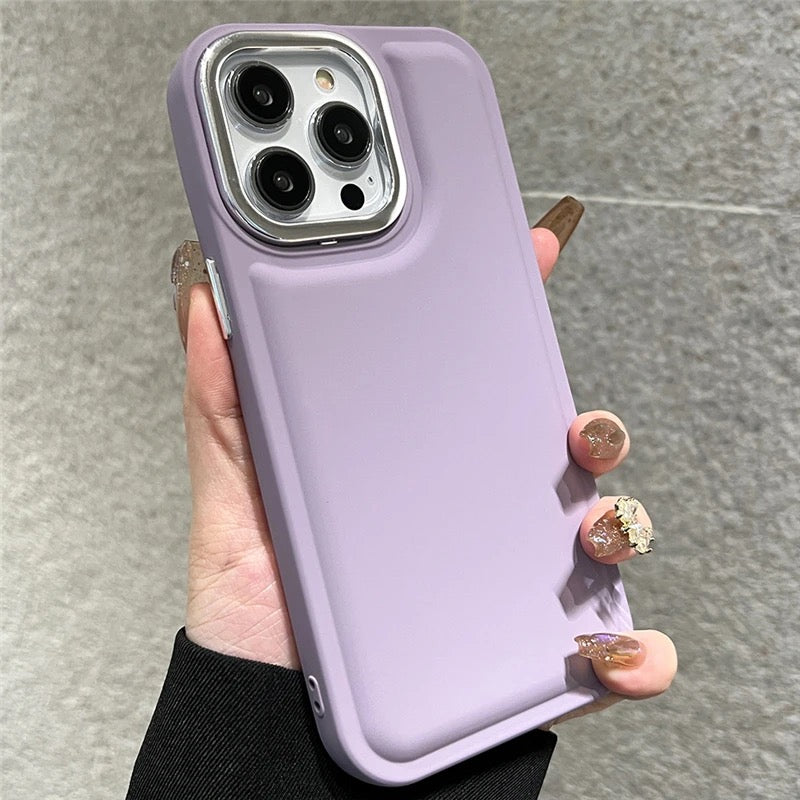 Bunte 3D Chrom Akzente Soft Hülle/Case für iPhone 16 -Serie | ZITOCASES®