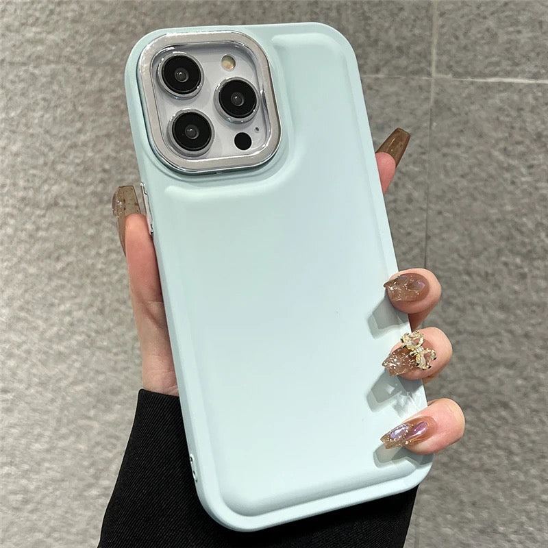 Bunte 3D Chrom Akzente Soft Hülle/Case für iPhone 16 -Serie | ZITOCASES®