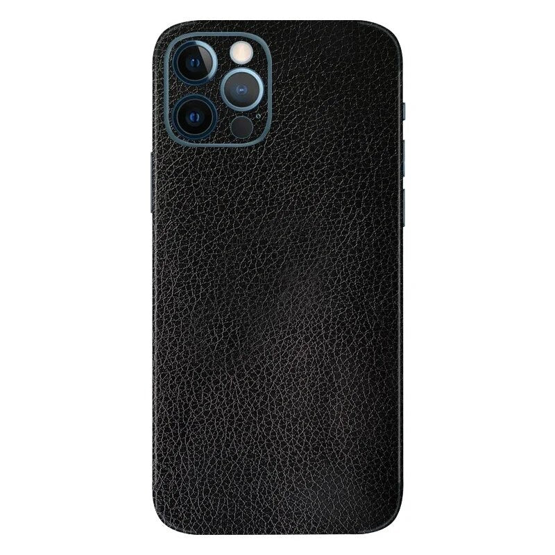 Leder Optik Backcover/Rückseite Schutzfolie/Skin für iPhone 16, 15, 14, 13-Serie | ZITOCASES®