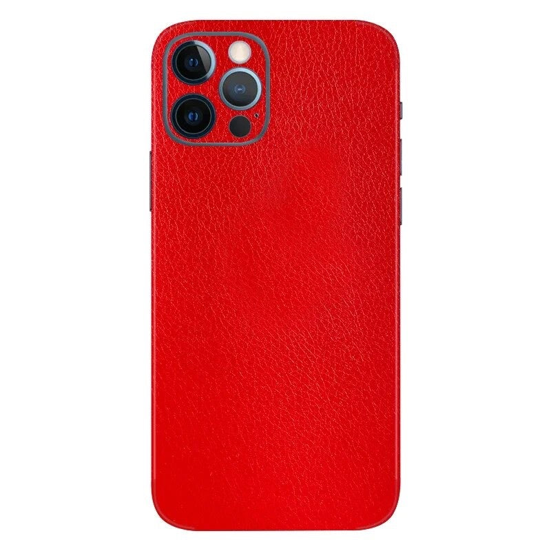 Leder Optik Backcover/Rückseite Schutzfolie/Skin für iPhone | ZITOCASES®