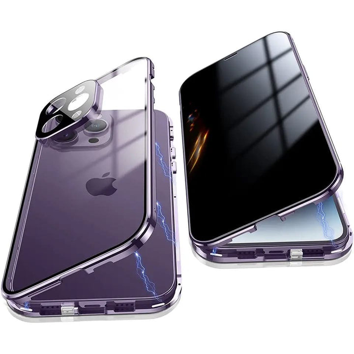 360° [SICHTSCHUTZ 9H-Glas] Aluminium Vollschutz Hülle/Case für iPhone 16, 15-Serie | ZITOCASES®